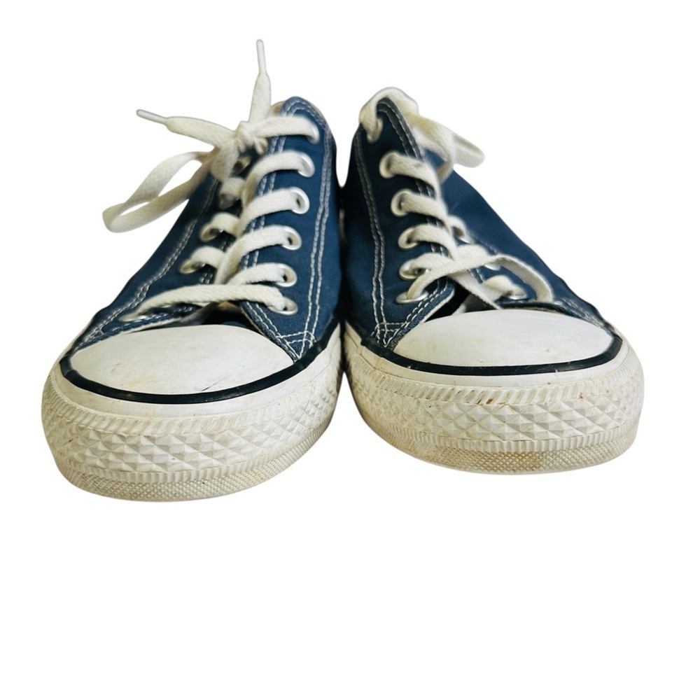 Converse Chuck Taylor All Star Low Top Navy Sneakers Men’s 8 / Women’s 10 - Picture 5 of 9